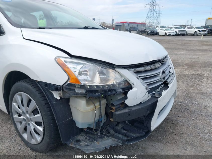 2015 Nissan Sentra Sv/S/Sr/Sl VIN: 3N1AB7APXFL630612 Lot: 11999150