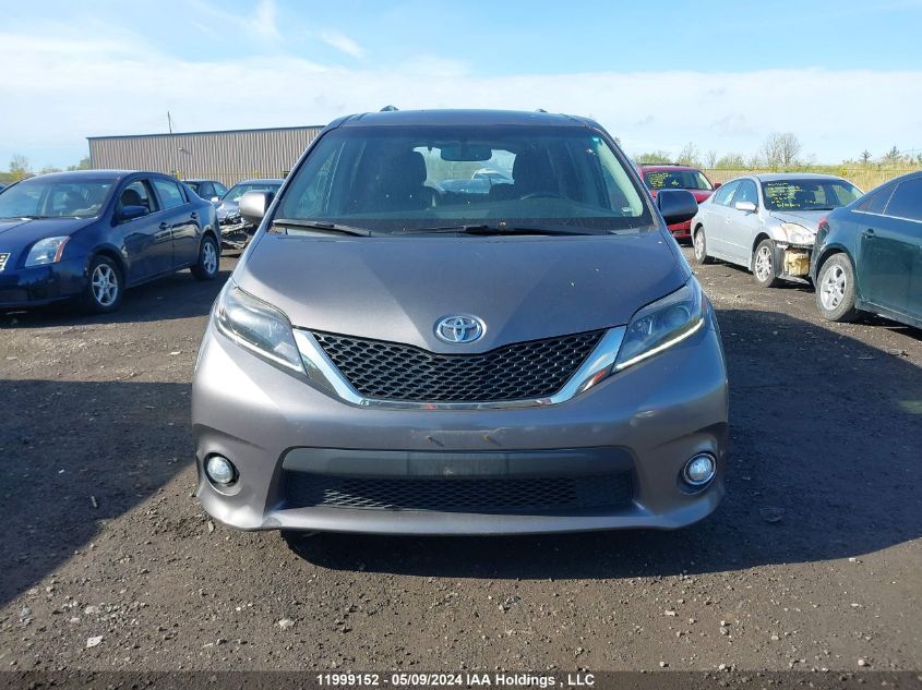 2015 Toyota Sienna VIN: 5TDXK3DC9FS622293 Lot: 11999152