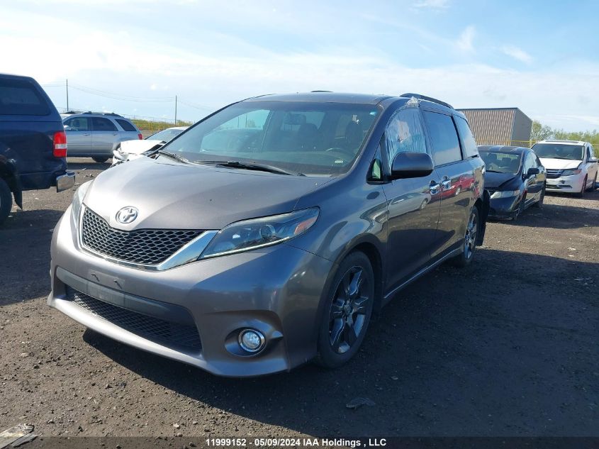 2015 Toyota Sienna VIN: 5TDXK3DC9FS622293 Lot: 11999152