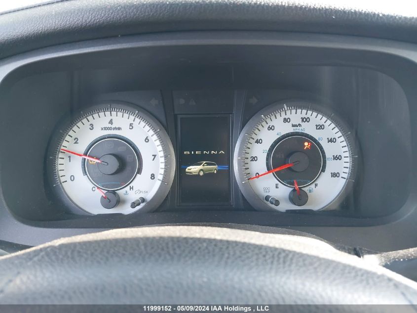 2015 Toyota Sienna VIN: 5TDXK3DC9FS622293 Lot: 11999152