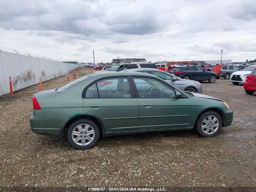 2003 Honda Civic Sdn VIN: 2HGES166X3H919152 Lot: 11999157