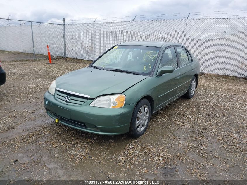 2003 Honda Civic Sdn VIN: 2HGES166X3H919152 Lot: 11999157