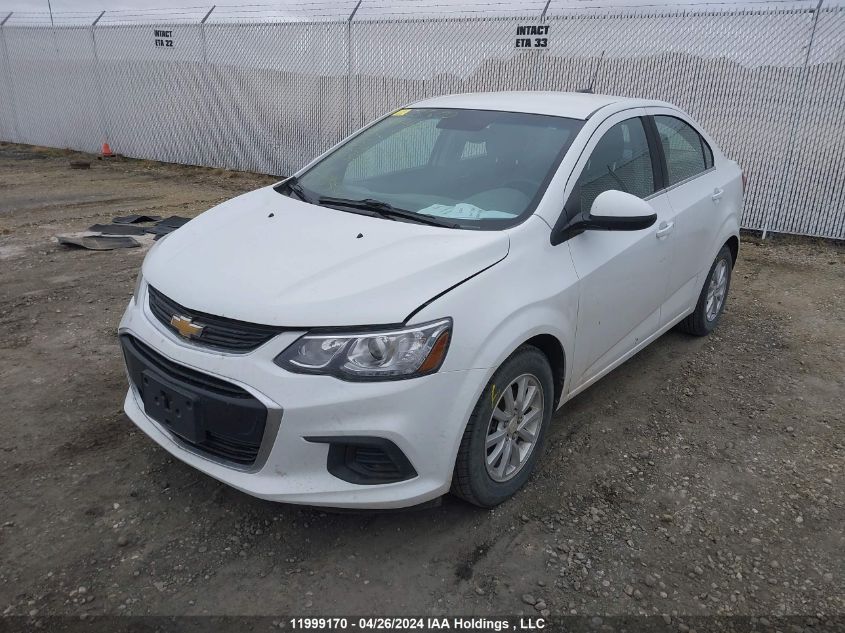 2018 Chevrolet Sonic Lt VIN: 1G1JD5SH3J4123920 Lot: 11999170