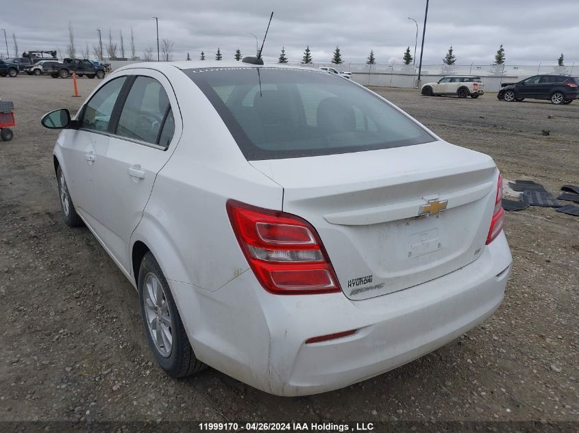 2018 Chevrolet Sonic Lt VIN: 1G1JD5SH3J4123920 Lot: 11999170