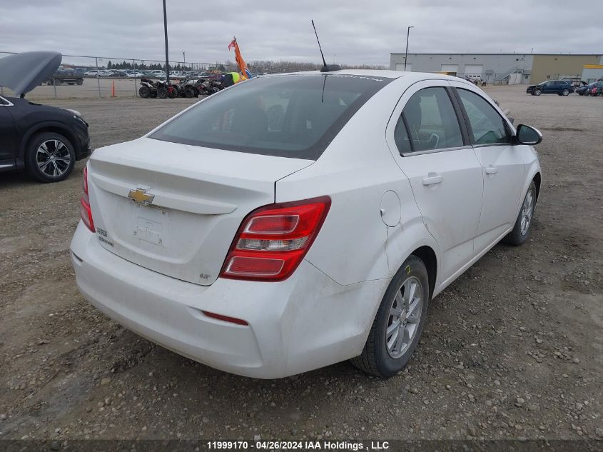 2018 Chevrolet Sonic Lt VIN: 1G1JD5SH3J4123920 Lot: 11999170