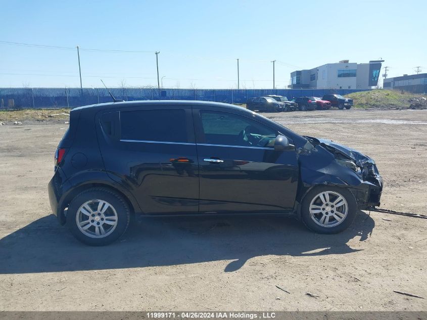 2013 Chevrolet Sonic Lt VIN: 1G1JC6EH6D4251268 Lot: 11999171