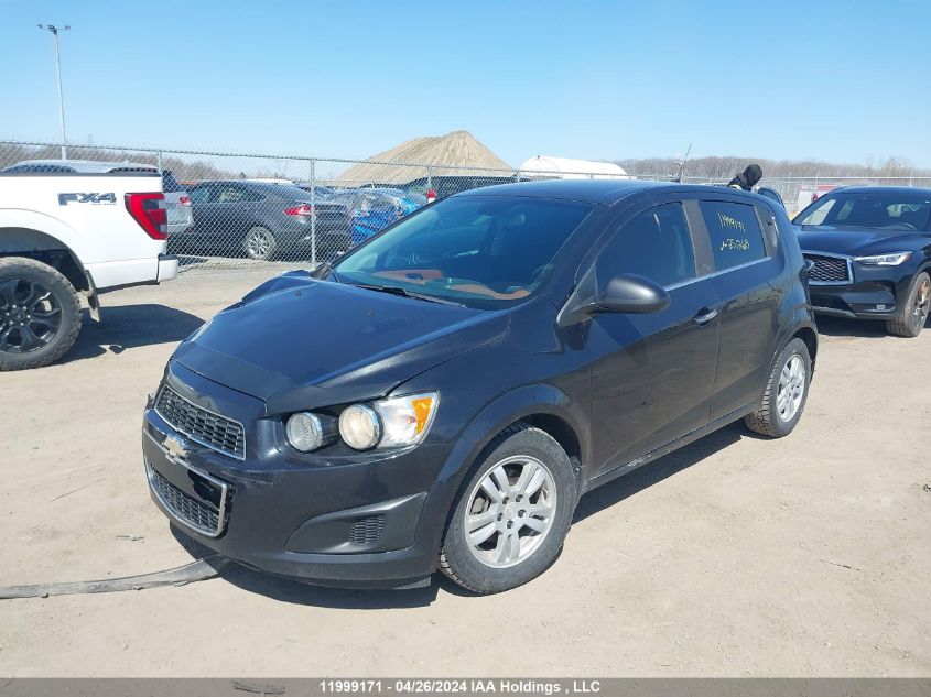 2013 Chevrolet Sonic Lt VIN: 1G1JC6EH6D4251268 Lot: 11999171