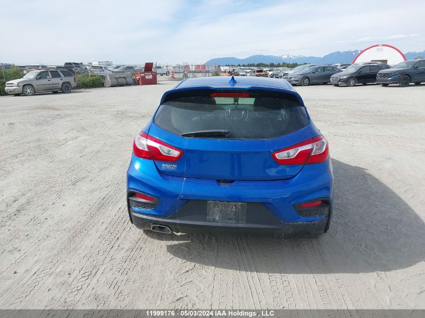 2018 Chevrolet Cruze VIN: 3G1BH6SE6JS652668 Lot: 11999176