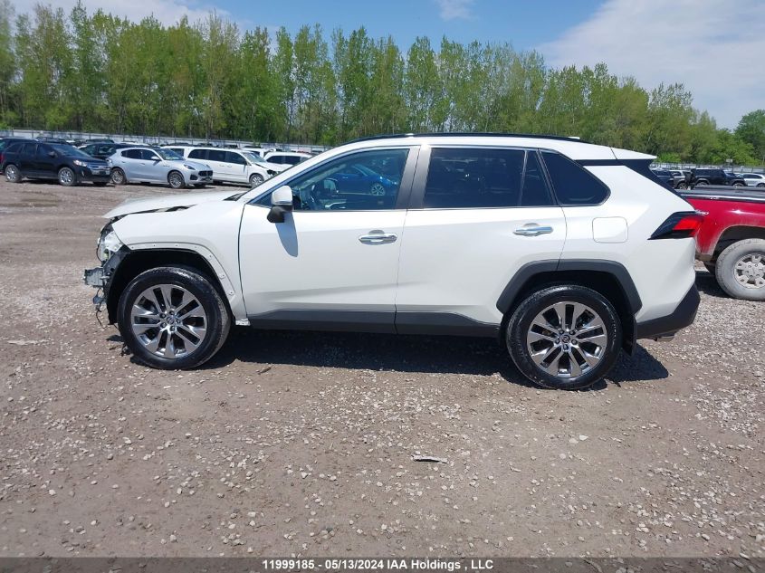 2021 Toyota Rav4 Limited VIN: 2T3D1RFV4MW223472 Lot: 11999185