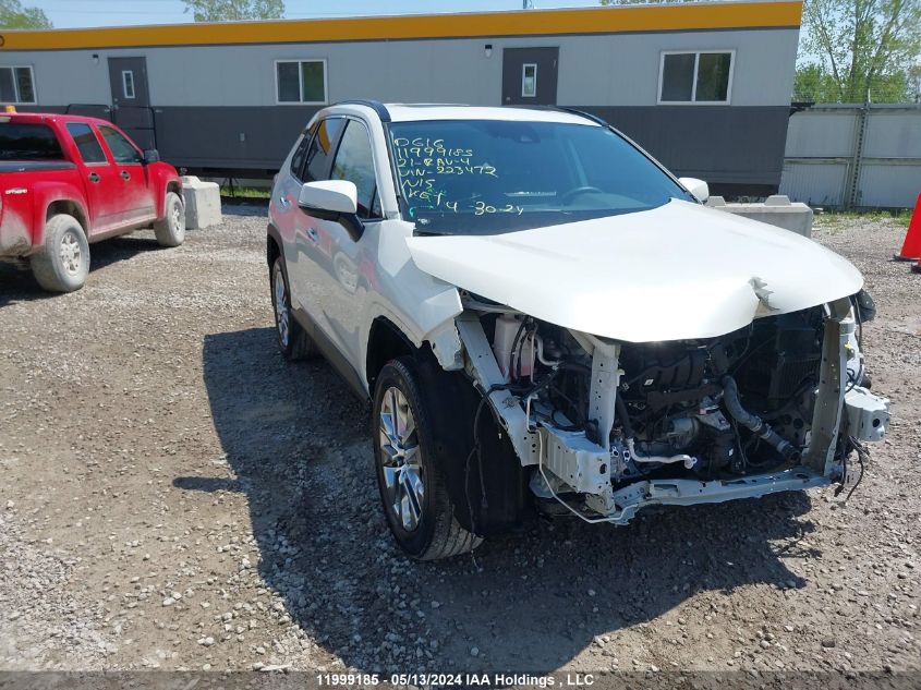 2021 Toyota Rav4 Limited VIN: 2T3D1RFV4MW223472 Lot: 11999185