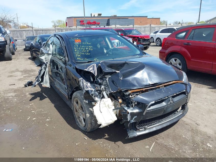 2013 Mitsubishi Lancer Se VIN: JA32V2FW7DU606930 Lot: 11999194