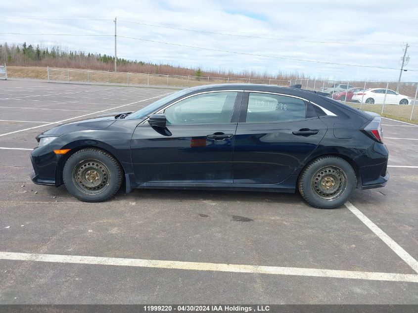 2018 Honda Civic Hatchback VIN: SHHFK7G23JU307765 Lot: 11999220