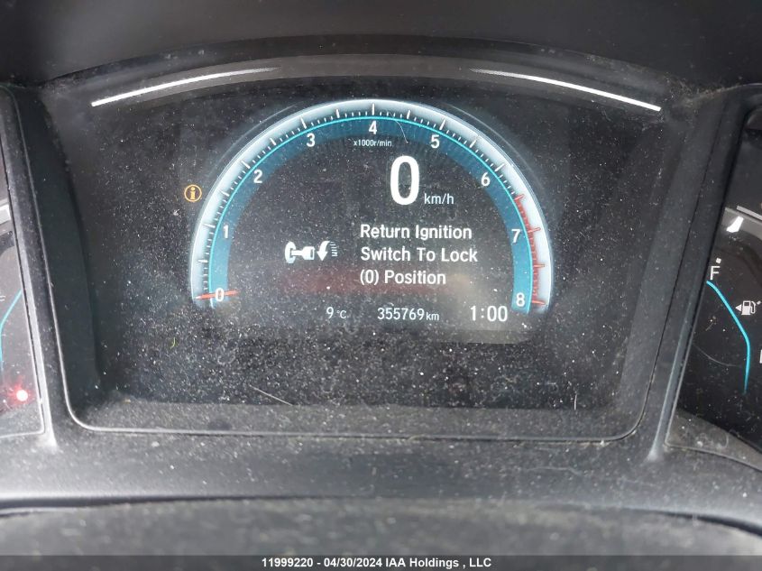 2018 Honda Civic Hatchback VIN: SHHFK7G23JU307765 Lot: 11999220