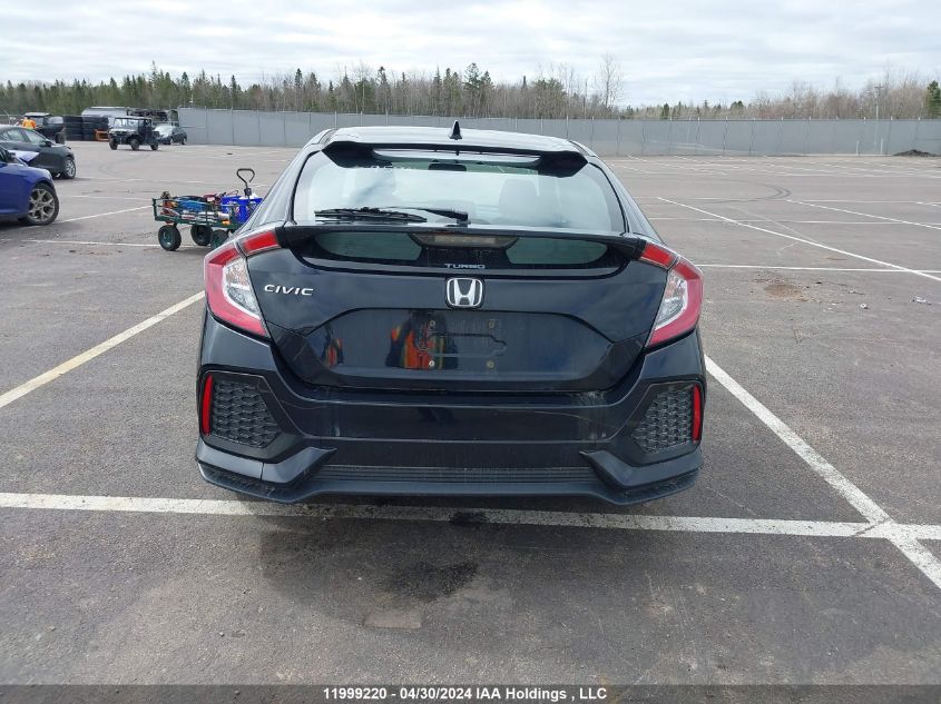 2018 Honda Civic Hatchback VIN: SHHFK7G23JU307765 Lot: 11999220