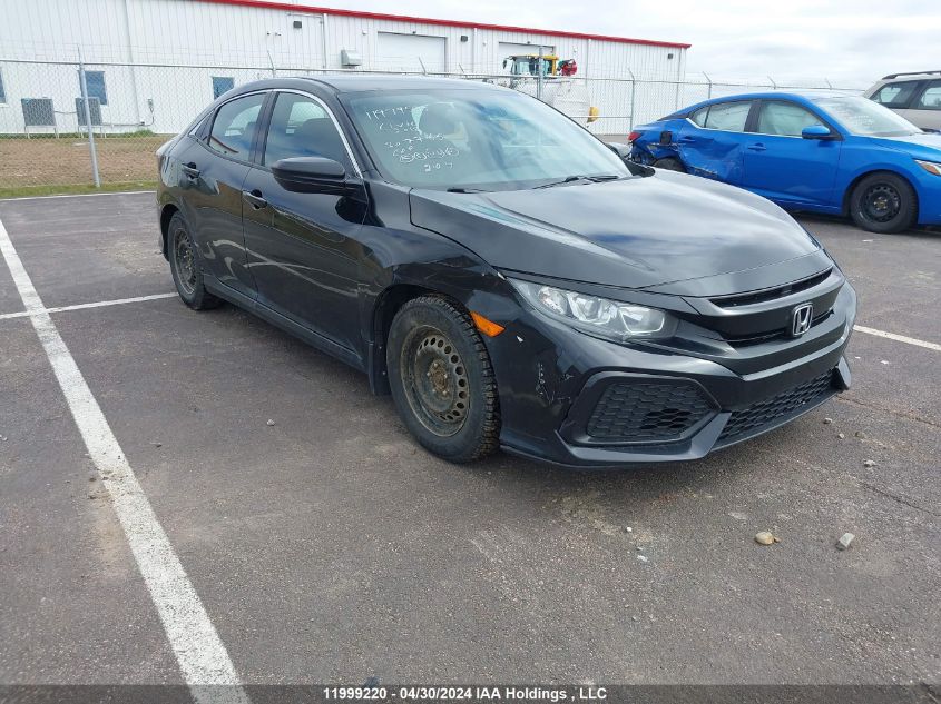 2018 Honda Civic Hatchback VIN: SHHFK7G23JU307765 Lot: 11999220