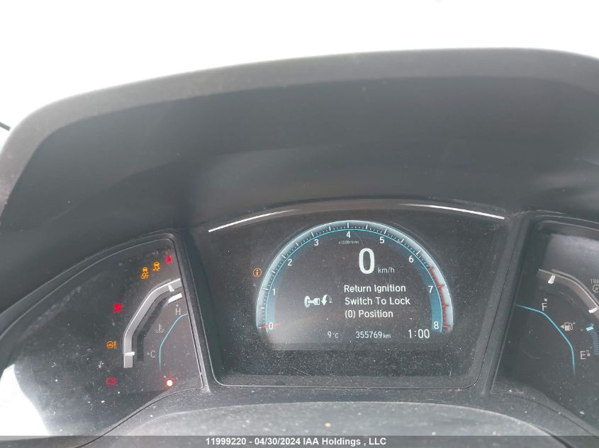 2018 Honda Civic Hatchback VIN: SHHFK7G23JU307765 Lot: 11999220