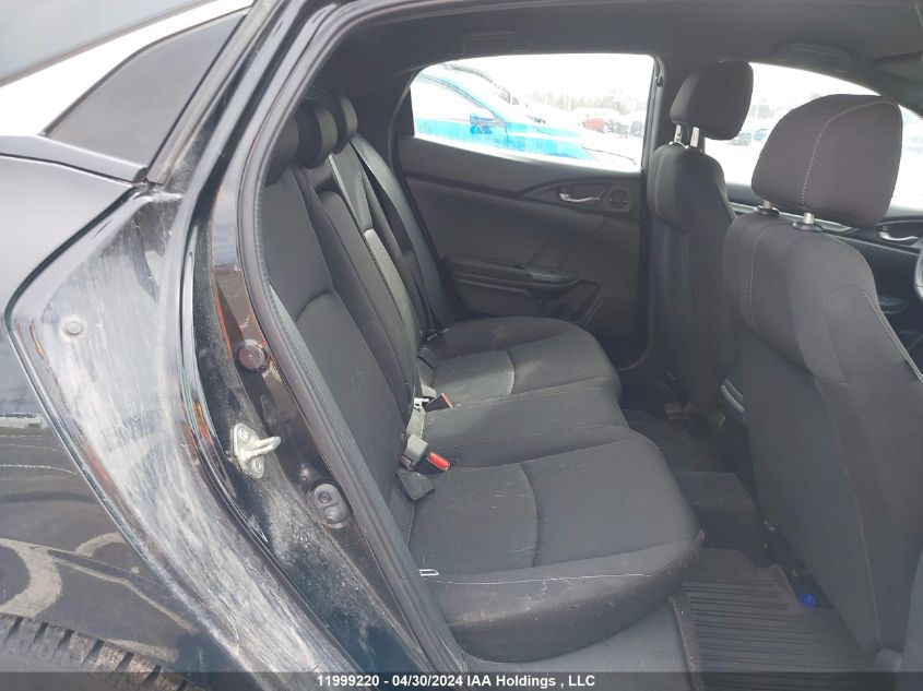 2018 Honda Civic Hatchback VIN: SHHFK7G23JU307765 Lot: 11999220