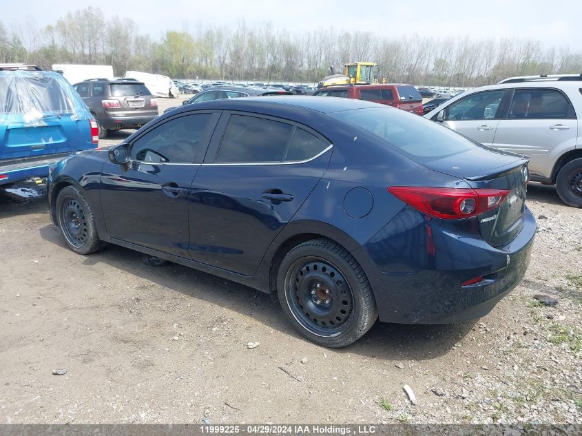 2016 Mazda Mazda3 VIN: JM1BM1W30G1342167 Lot: 11999225