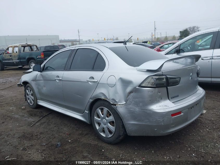 2016 Mitsubishi Lancer VIN: JA32U2FU5GU602445 Lot: 11999227