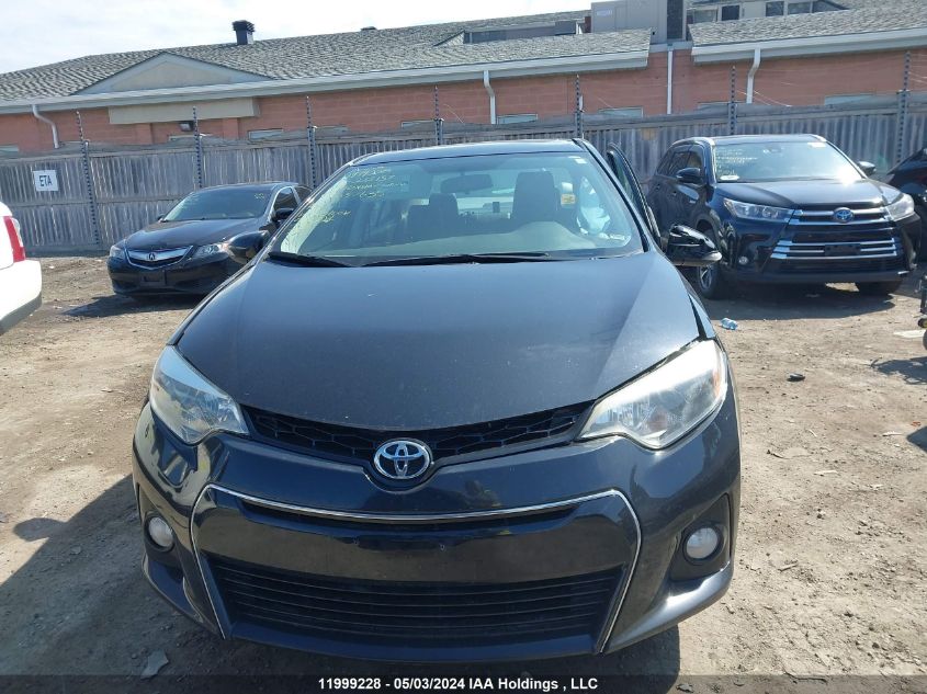 2015 Toyota Corolla Le VIN: 2T1BURHE3FC272137 Lot: 11999228