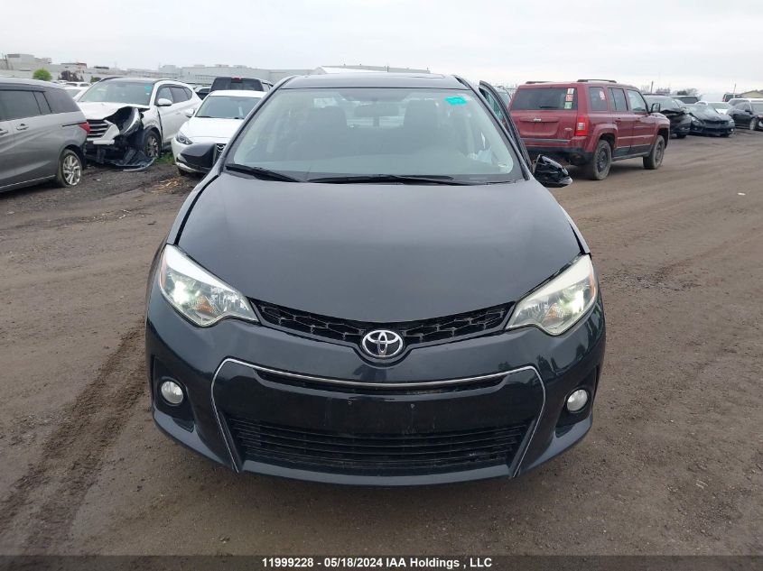 2015 Toyota Corolla Le VIN: 2T1BURHE3FC272137 Lot: 11999228