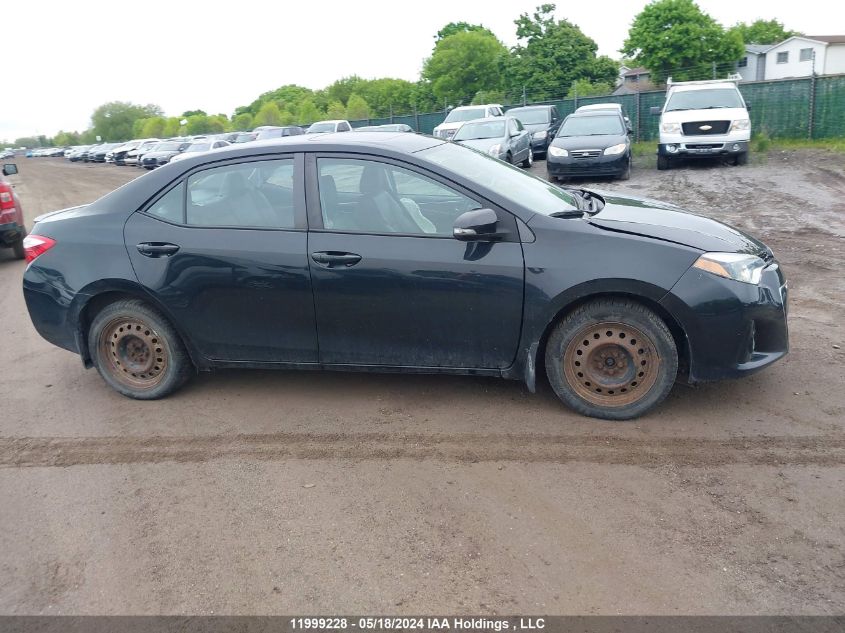 2015 Toyota Corolla Le VIN: 2T1BURHE3FC272137 Lot: 11999228