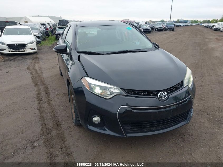 2015 Toyota Corolla Le VIN: 2T1BURHE3FC272137 Lot: 11999228