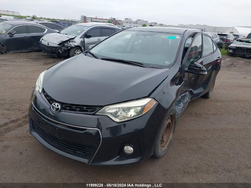 2015 Toyota Corolla Le VIN: 2T1BURHE3FC272137 Lot: 11999228