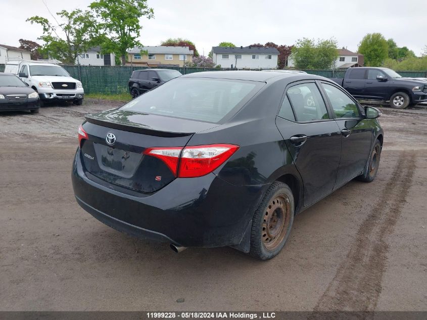 2015 Toyota Corolla Le VIN: 2T1BURHE3FC272137 Lot: 11999228