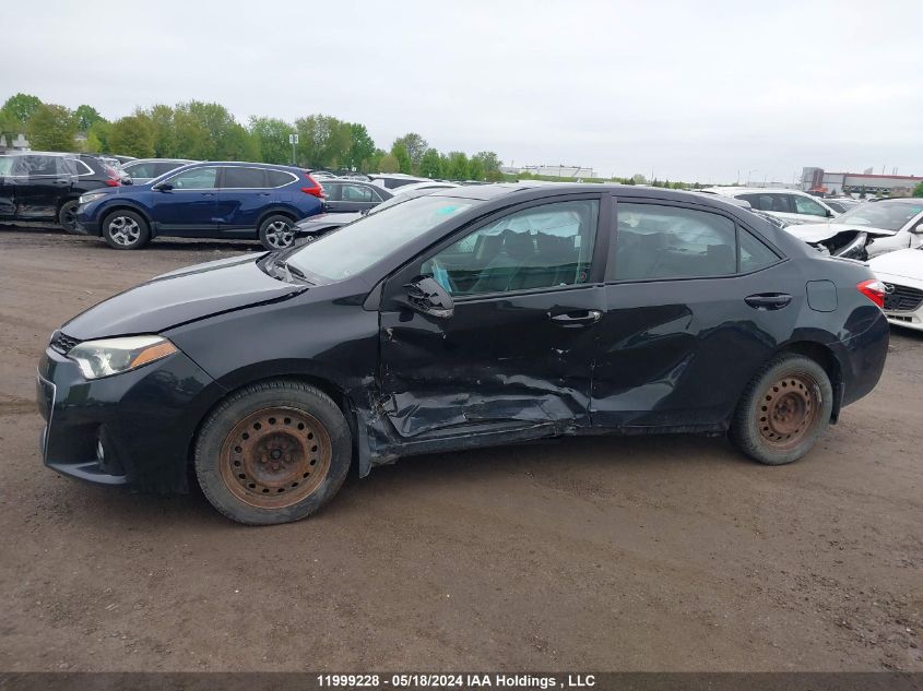 2015 Toyota Corolla Le VIN: 2T1BURHE3FC272137 Lot: 11999228