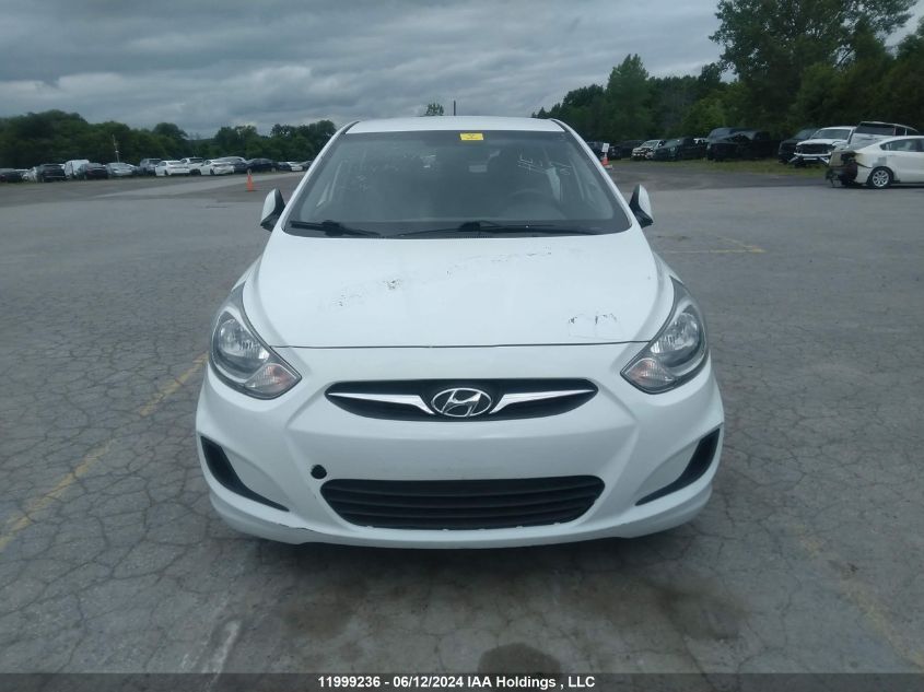 2014 Hyundai Accent Gls/Gs VIN: KMHCT5AE0EU178076 Lot: 11999236