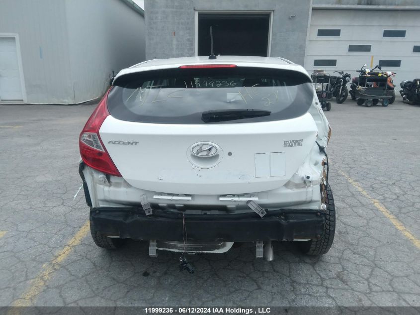 2014 Hyundai Accent Gls/Gs VIN: KMHCT5AE0EU178076 Lot: 11999236