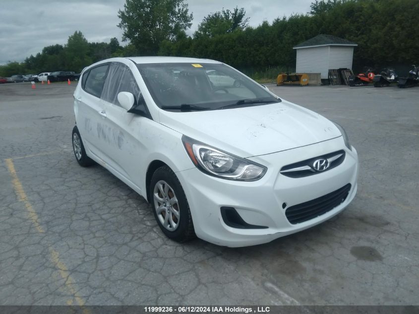 2014 Hyundai Accent Gls/Gs VIN: KMHCT5AE0EU178076 Lot: 11999236