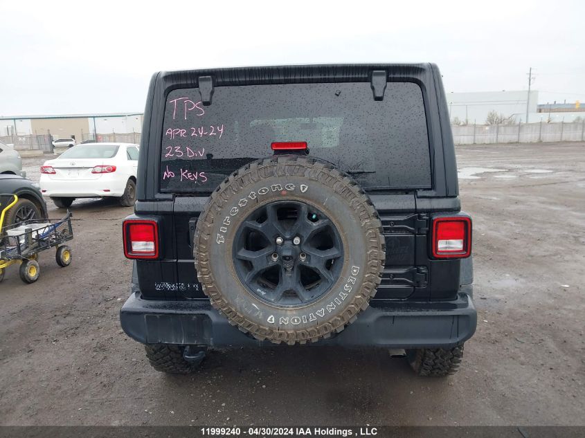 2023 Jeep Wrangler 4-Door Willys VIN: 1C4HJXDN7PW639031 Lot: 11999240