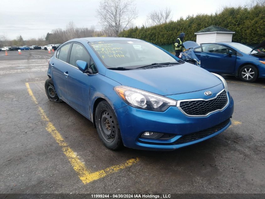 2014 Kia Forte Ex VIN: KNAFX4A84E5138990 Lot: 11999244