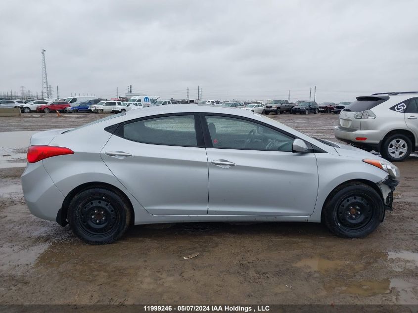 2012 Hyundai Elantra Gls VIN: 5NPDH4AEXCH070723 Lot: 11999246