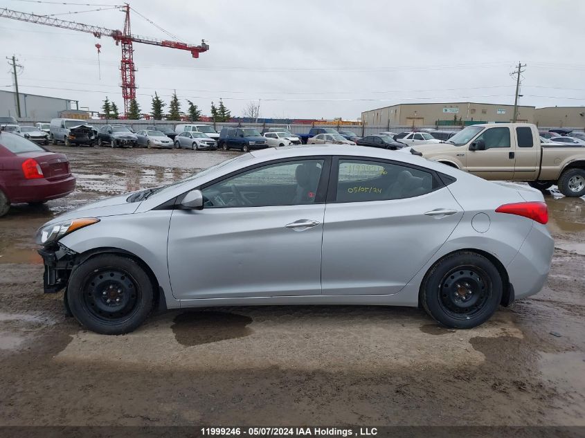 2012 Hyundai Elantra Gls VIN: 5NPDH4AEXCH070723 Lot: 11999246