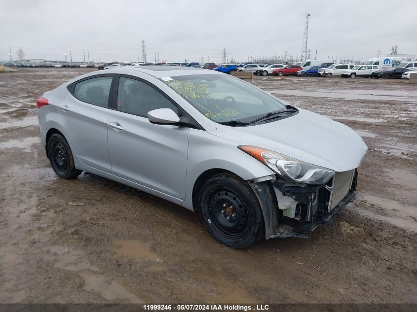 2012 Hyundai Elantra Gls VIN: 5NPDH4AEXCH070723 Lot: 11999246