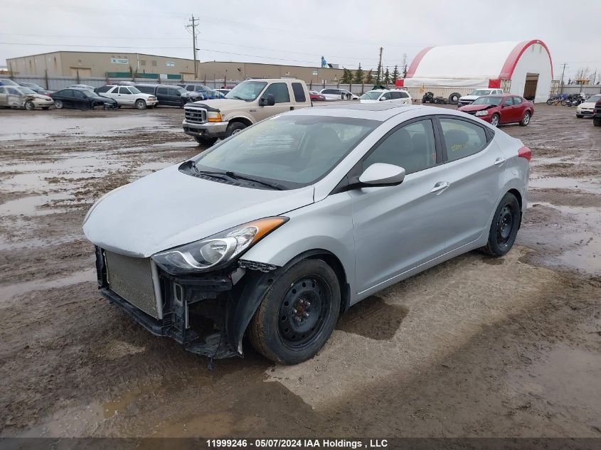 2012 Hyundai Elantra Gls VIN: 5NPDH4AEXCH070723 Lot: 11999246