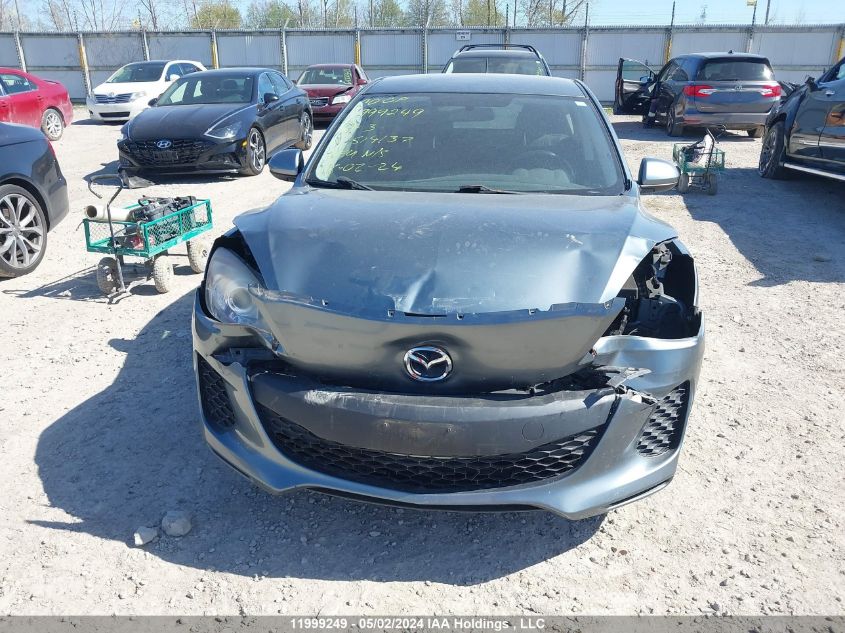 2012 Mazda Mazda3 VIN: JM1BL1KF1C1514137 Lot: 11999249