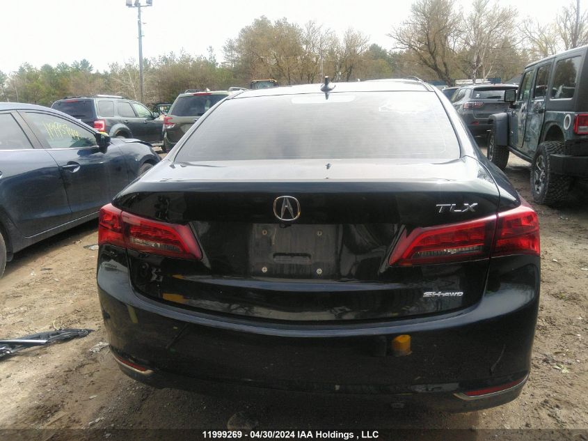 2015 Acura Tlx VIN: 19UUB3F35FA802952 Lot: 11999269