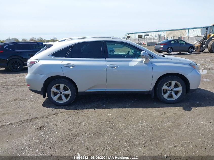 2012 Lexus Rx 350 VIN: 2T2BK1BA2CC124436 Lot: 11999282