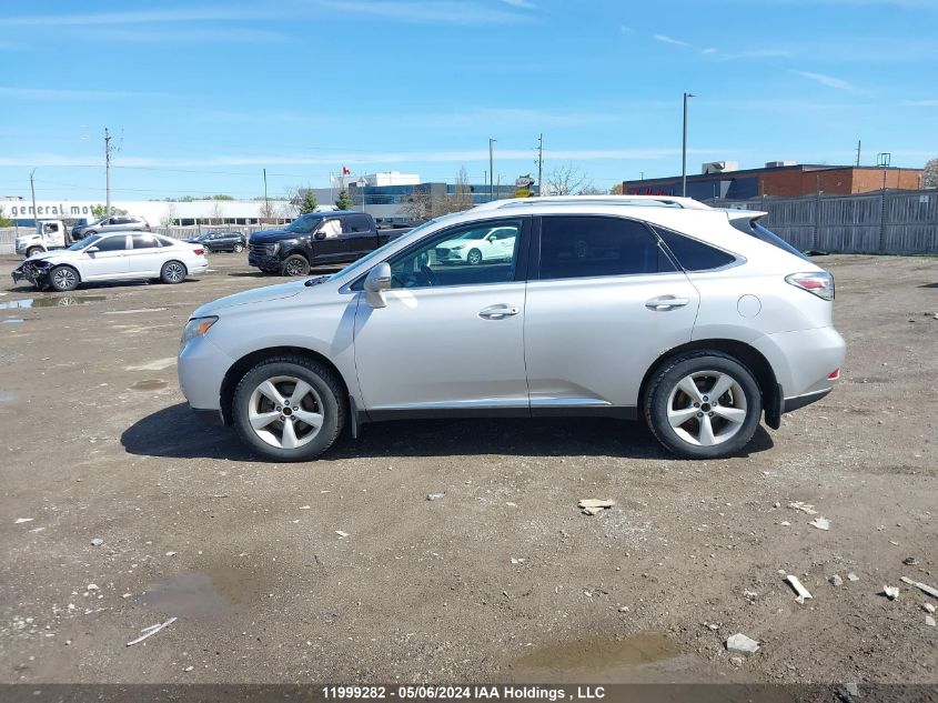 2012 Lexus Rx 350 VIN: 2T2BK1BA2CC124436 Lot: 11999282