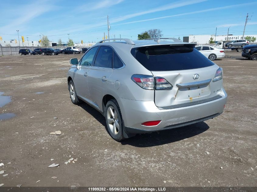 2012 Lexus Rx 350 VIN: 2T2BK1BA2CC124436 Lot: 11999282