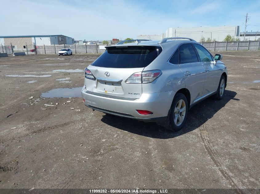 2012 Lexus Rx 350 VIN: 2T2BK1BA2CC124436 Lot: 11999282