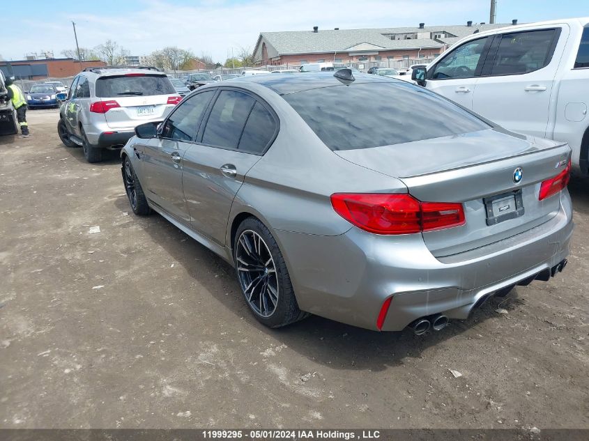 2018 BMW M5 VIN: WBSJF0C58JB284017 Lot: 11999295