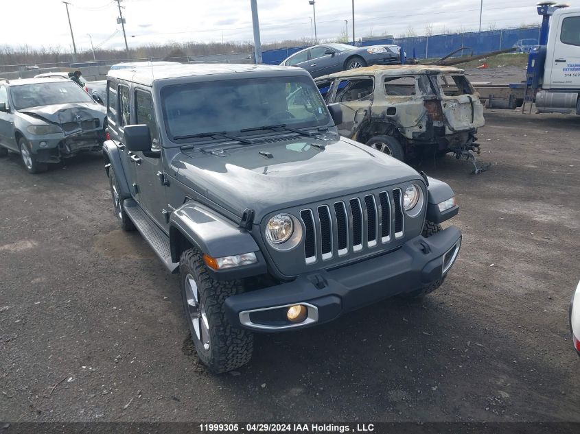 2022 Jeep Wrangler Unlimited Sahara VIN: 1C4HJXEN3NW161797 Lot: 11999305