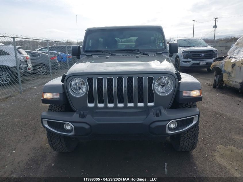 2022 Jeep Wrangler Unlimited Sahara VIN: 1C4HJXEN3NW161797 Lot: 11999305