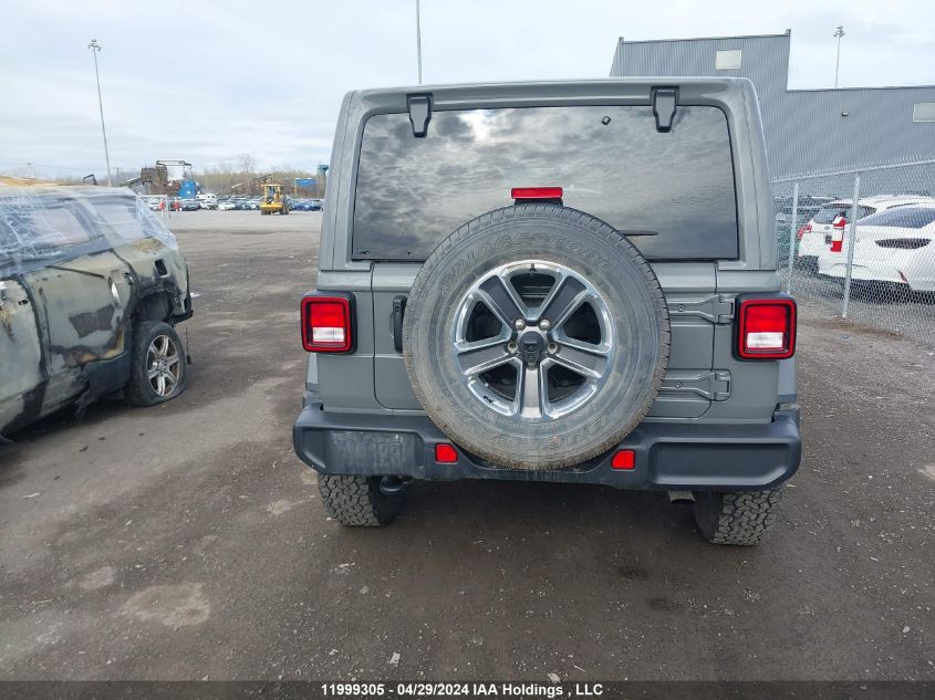 2022 Jeep Wrangler Unlimited Sahara VIN: 1C4HJXEN3NW161797 Lot: 11999305