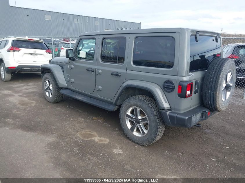 2022 Jeep Wrangler Unlimited Sahara VIN: 1C4HJXEN3NW161797 Lot: 11999305